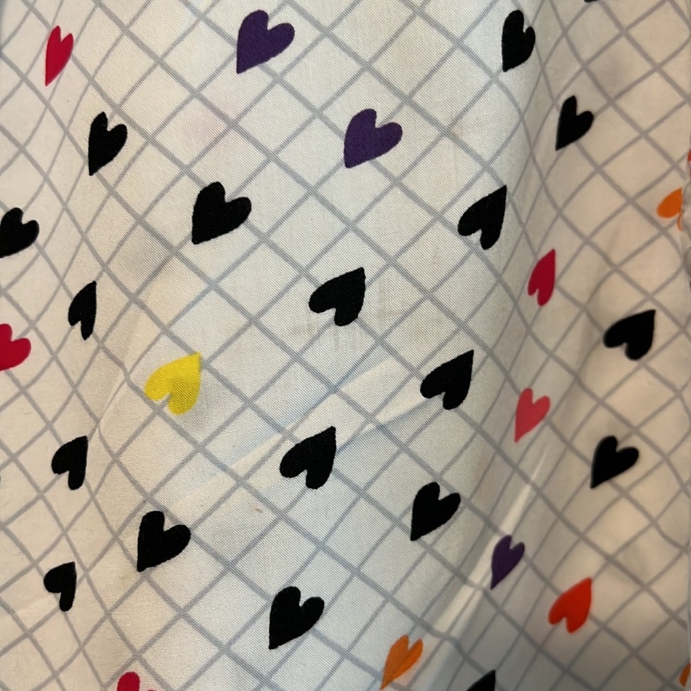 Heart pattern button down - Picture 4 of 4